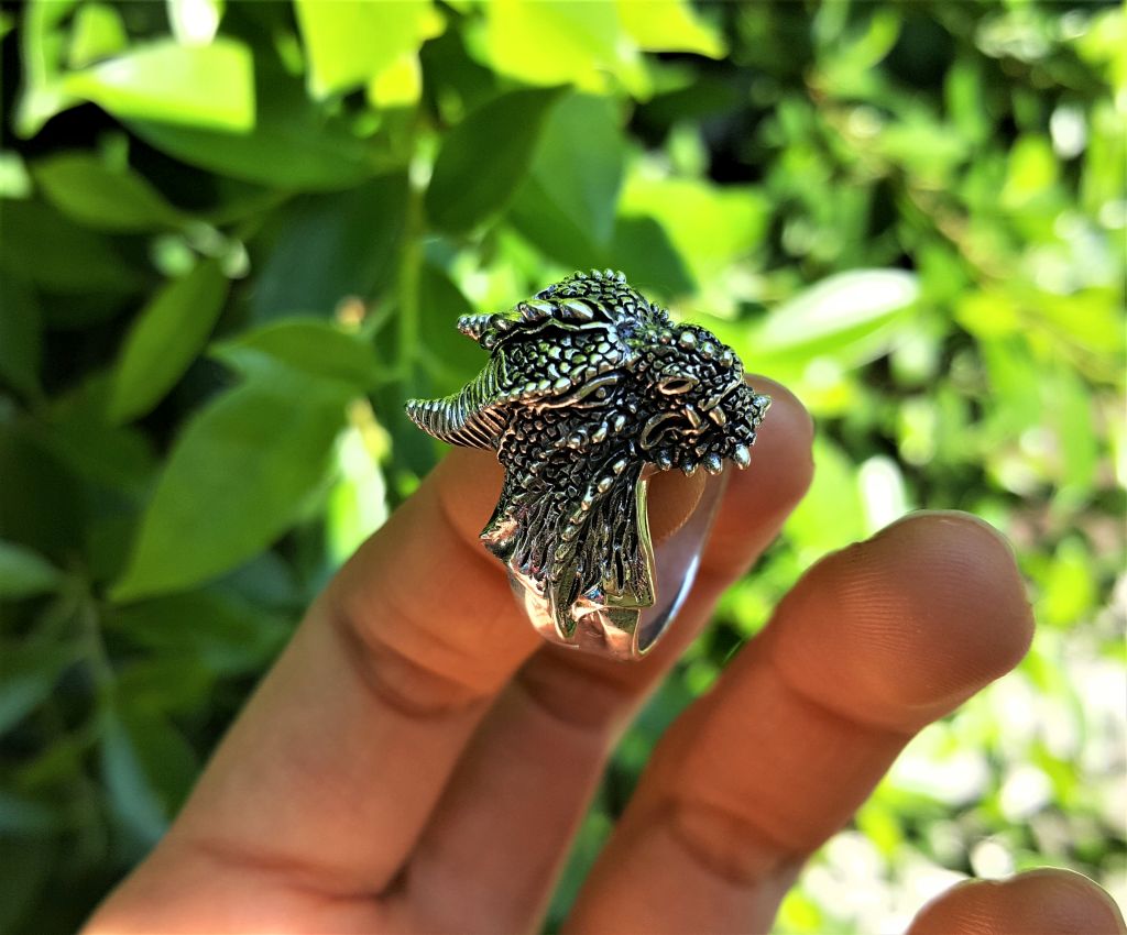 Gucci draco store ring