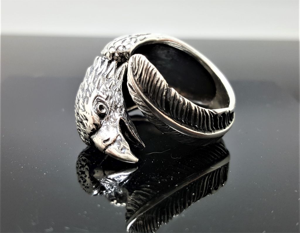 SILVOSWAN Stylish Eagle Head Ring & Zulfiqar Sword Silver Ring Stainless  Steel Ring Price in India - Buy SILVOSWAN Stylish Eagle Head Ring &  Zulfiqar Sword Silver Ring Stainless Steel Ring Online