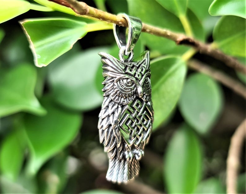 Athenian Owl Necklace – LORAK JEWELRY