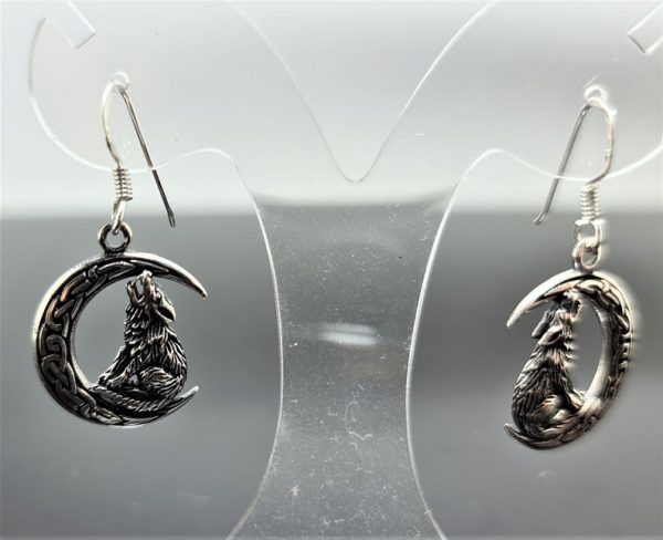 Howling Wolf 925 Sterling Silver