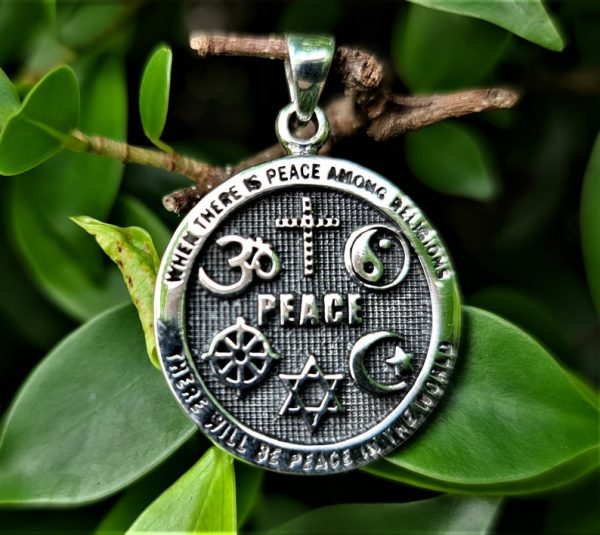 Sacred Symbols Pendant 925 Sterling Silver