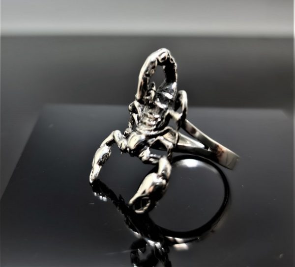 Scorpion Ring 925 Sterling Silver