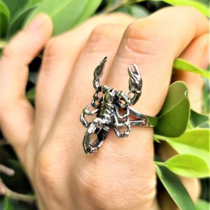 Scorpion Ring 925 Sterling Silver