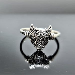 Fenrir Wolf Ring 925 Sterling Silver