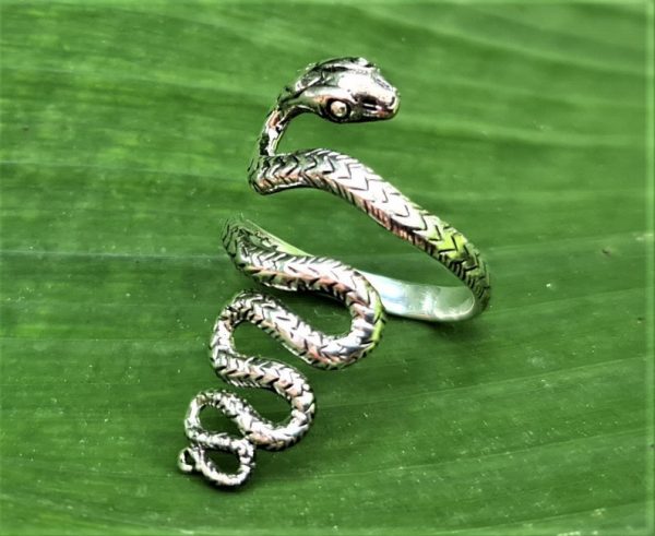 Snake Ring 925 Sterling Silver