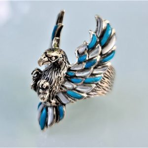 Eagle Ring 925 Sterling Silver