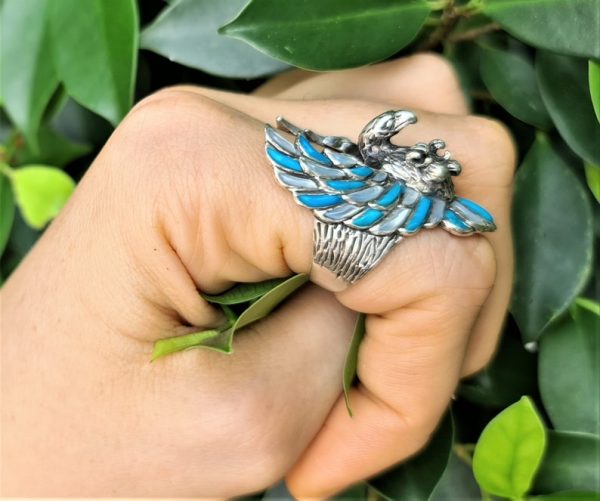 Eagle Ring 925 Sterling Silver