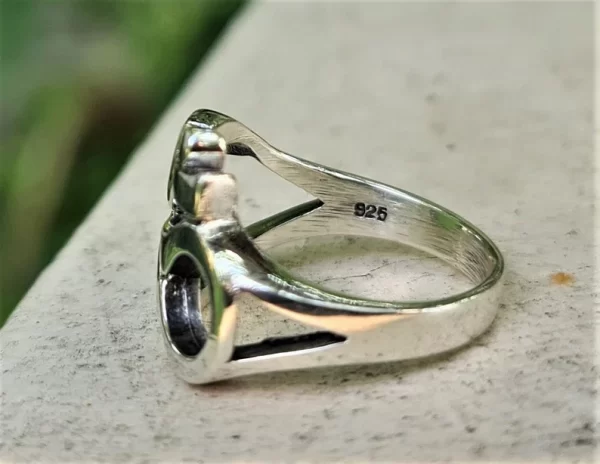 Silver Om Ring