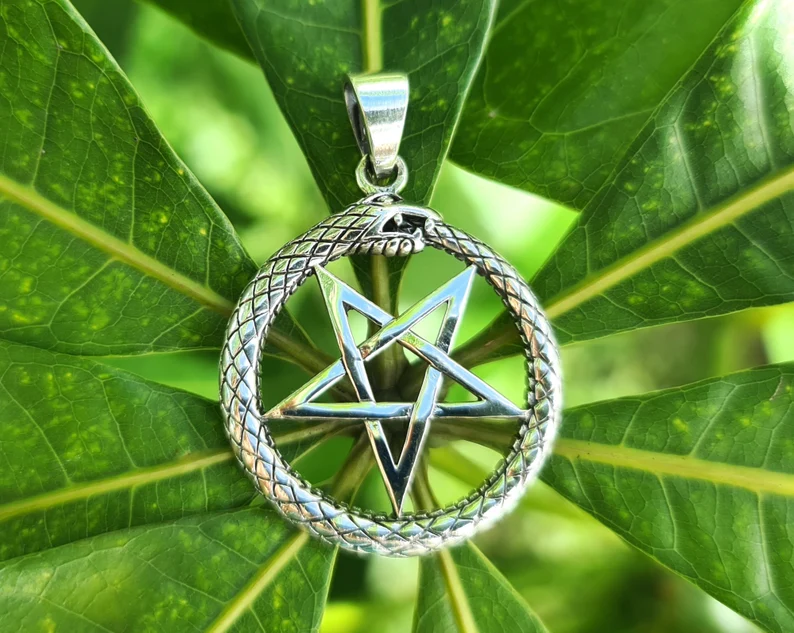 peter stone | Jewelry | Peter Stone Sterling Silver 925 Ringed Star Pentacle  Pentagram Necklace Pendant | Poshmark