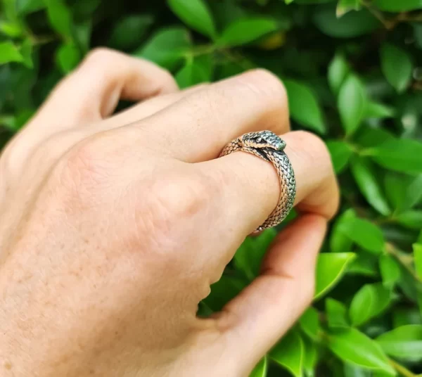 Ouroboros Ring 925 STERLING SILVER