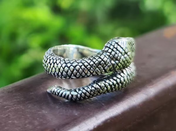 Snake Ring 925 STERLING SILVER