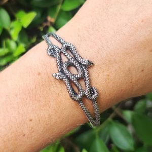 Snake Cuff Bracelet 925 STERLING SILVER