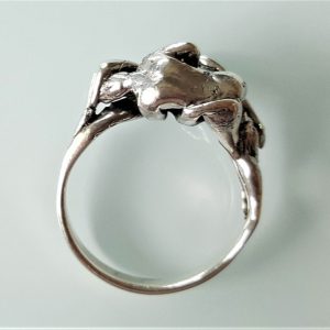 STERLING SILVER 925 Erotic Ring Kama Sutra Pose 69 Sexy Ring SEX Love Man Woman Ring