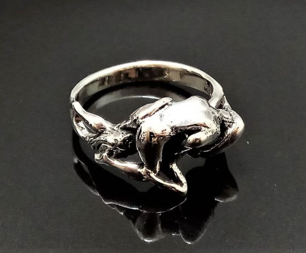 STERLING SILVER 925 Erotic Ring Kama Sutra Pose 69 Sexy Ring SEX Love Man Woman Ring