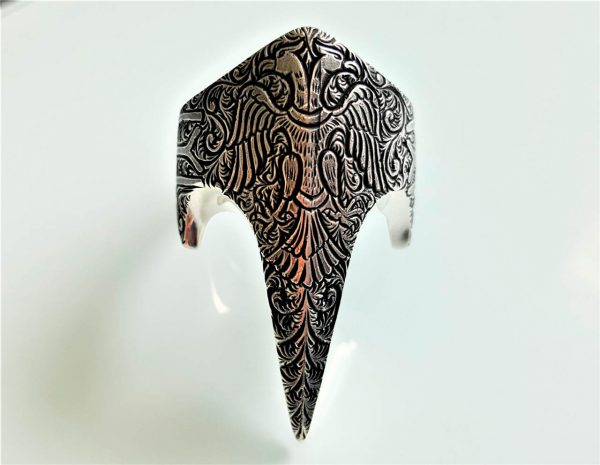 Eliz STERLING SILVER 925 Claw Ring Beak Exclusive Ornament