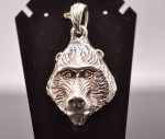 Silver Baboon Pendant