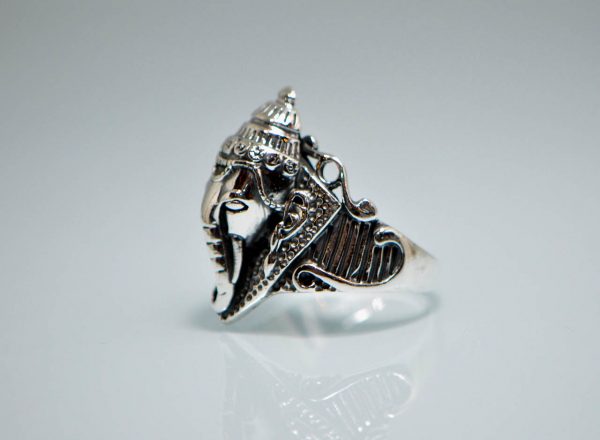925 Sterling Silver Ganesh Ring Eliz