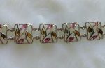 Eliz Genuine Untreated Faceted Tourmaline Multi Color STERLING SILVER 925 Gift Bracelet 8 inches Exclusive Quality