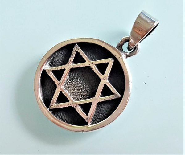 Star of David Pendant Sterling Silver 925 Sacred Symbols Talisman Protective Amulet Exclusive Gift
