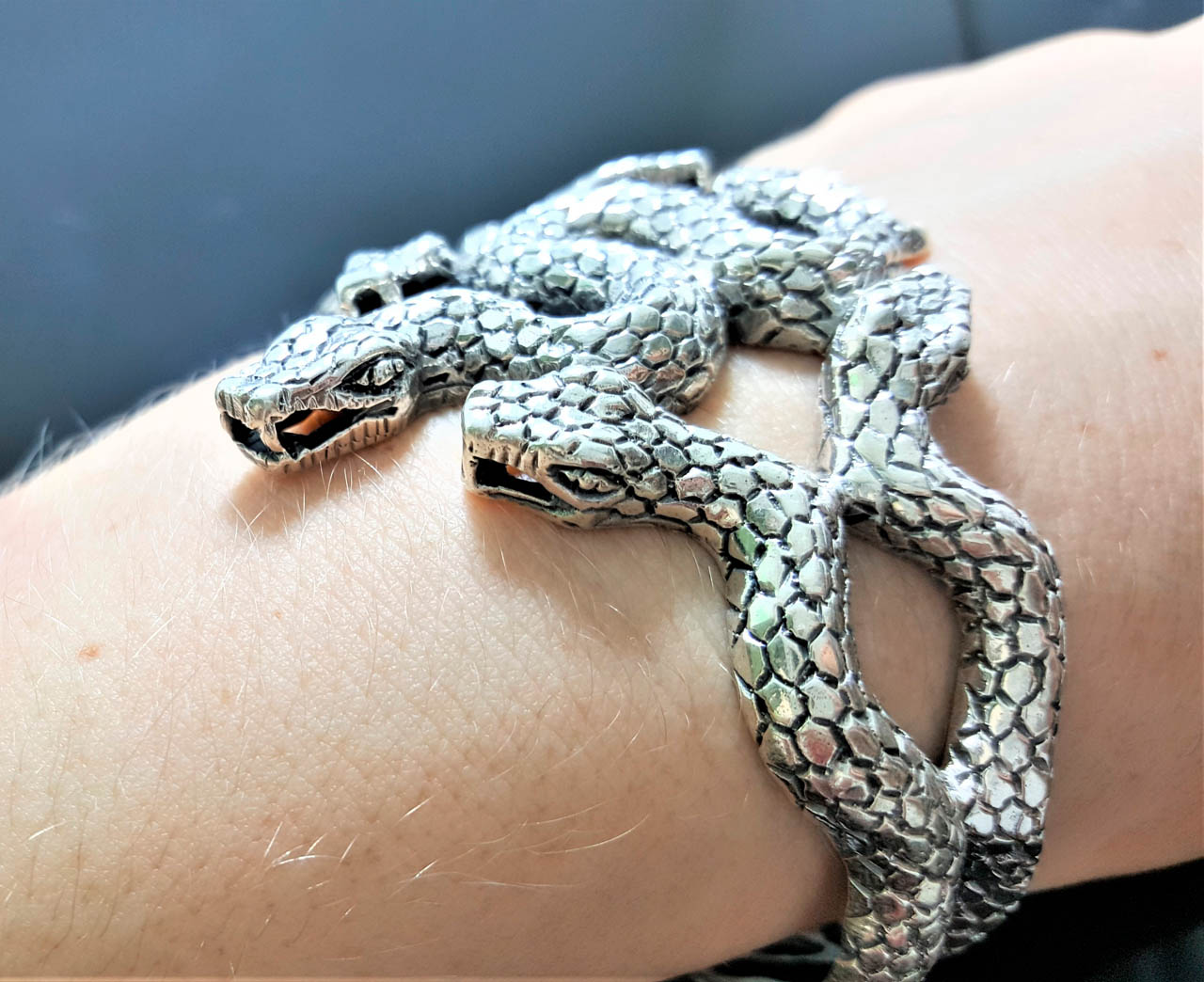 Elvira's Snake Bangle Gothic Bracelet from Sweet Romance – Sweet Romance  Jewelry