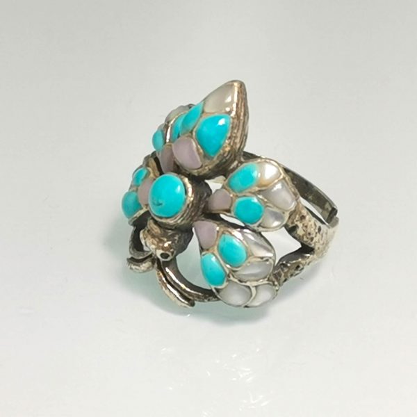 Eliz. 925 Sterling Silver Butterfly Ring