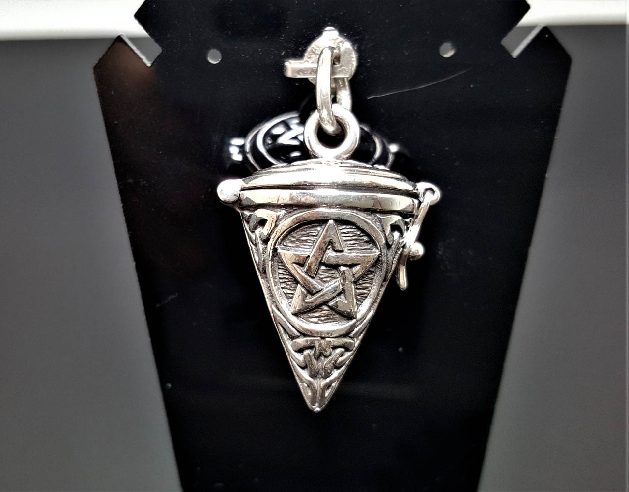 Pentagram Seal Of Solomon Stainless Steel Necklace – GTHIC
