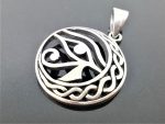 925 Sterling Silver Pendant Eye of Horus Ancient Egyptian Talisman Egyptian Symbol of Protection Royal Power