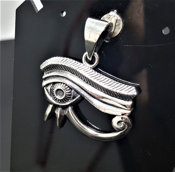 Eye of Horus Pendant 925 Sterling Silver Ancient Egyptian Talisman Egyptian Symbol of Protection Royal Power