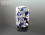 Saphhire Sterling Silver 925 RING Genuine Precious RARE UNTREATED Sapphire Exclusive Gift