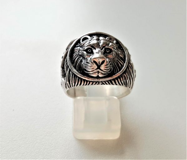 Lioness Head 925 STERLING SILVER Ring LION Giraffe Africa Heart Angel Wing Royal Leo King Exclusive Gift Talisman