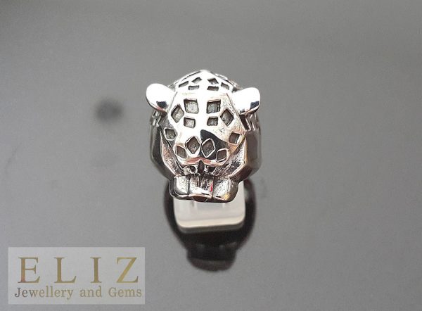 Cheetah 925 Sterling Silver Ring