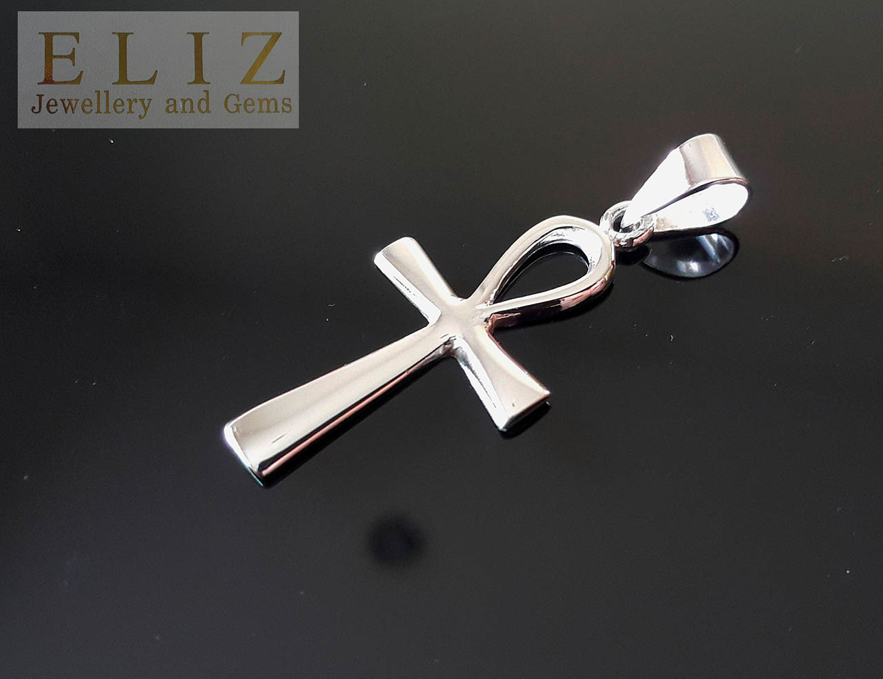Women Handmade Sterling Silver Egyptian Cross Gift. Necklace, Pendant /& Ring Handcrafted Egyptian Silver Cross Ankh Key Of Life Set