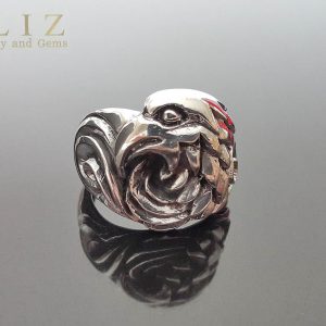 13.5 Gram's American Eagle .925 Sterling Silver Ring 9.5' 10' 10.5' 11' 12.5' 13'