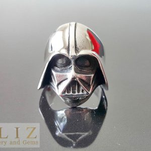 Darth Vader Star Wars 925 Sterling Silver Ring Size 10',11'