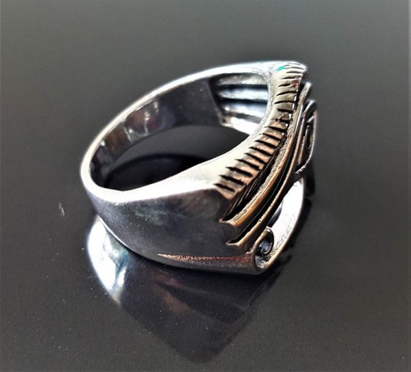 Eye of Horus Sterling Silver 925 Ring Wadjet Ancient Egyptian Talisman Egyptian Symbol of Protection Royal Power