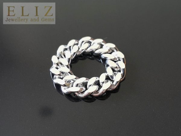 STERLING SILVER 925 Chain Ring New Exclusive Design