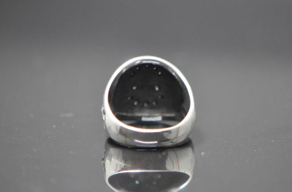 925 Sterling Silver Fluer De Lis  Ring