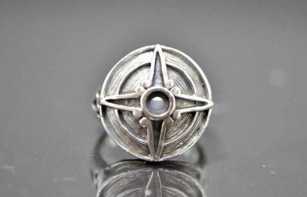 Eliz 925 Sterling Silver Northern Star Ring