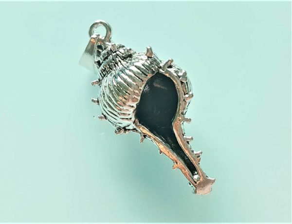 Shell Pendant STERLING SILVER 925 Ocean Sea Talisman Amulet Good Luck Gift