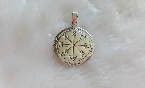 Sterling Silver .925 Viking Runic CompassVegvisir Ring Sacred Dual Sided magical Norse Runes Pagan Elder Futhark Runes Talisman Amulet
