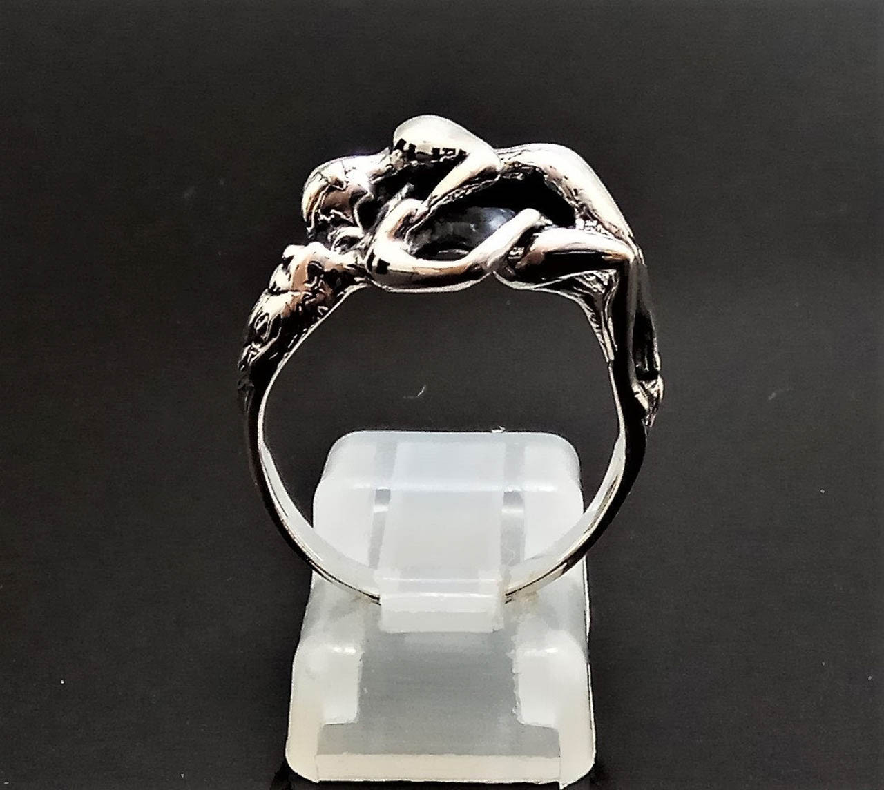 STERLING SILVER 925 Erotic Ring Kama Sutra Sexy Ring SEX Love Man Woman Rin...
